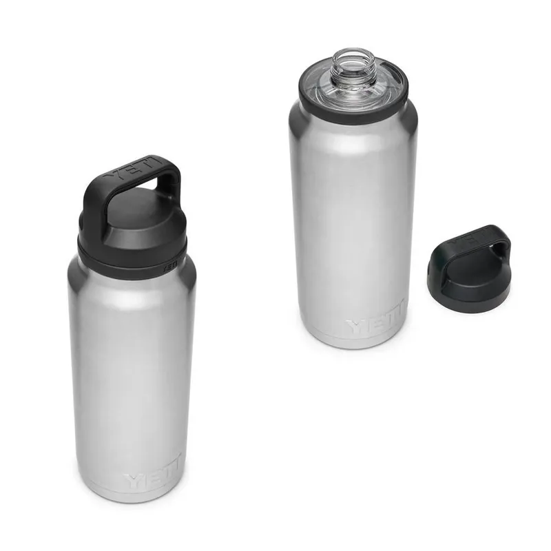 YETI  RAMBLER 36 OZ BOTTLE WITH CHUG CAP - Stainless Steel